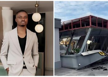 Lagos State government demolishes car showroom owned by popular influencer ‘Ola of Lagos’ (Video)
