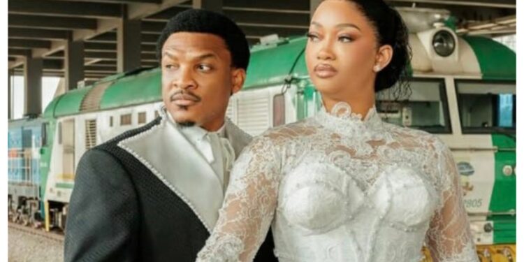 Nigeria’s First Train Wedding: Shawn Faqua and Sharon Maduekwe Make History
