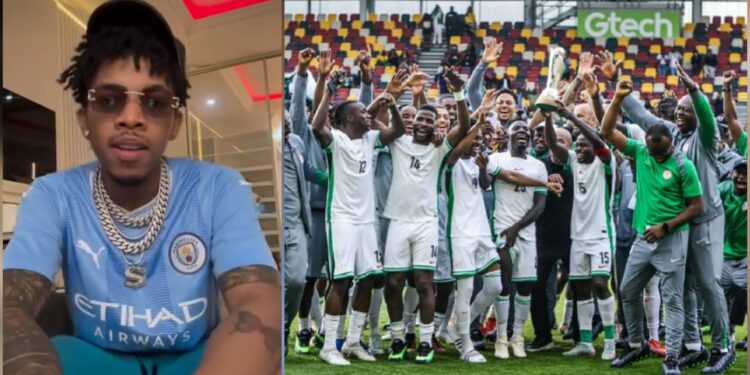Tekno wins 11 million naira after betting in support of the Super Eagles
